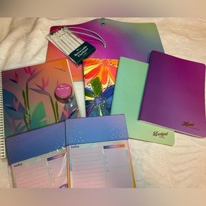 Erin Condren planner lot.